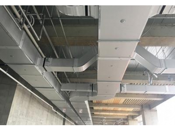 Isolante térmico de chapa galvanizada composto