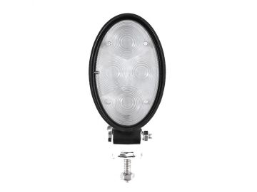 Holofote vertical com 4 LEDs de segurança azul para empilhadeira