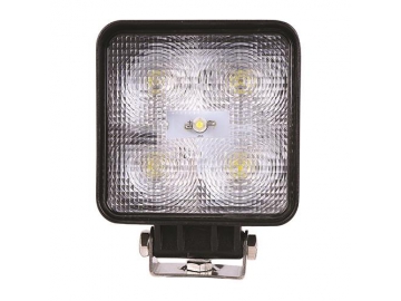 Farol quadrado de LED de 4 pol. e 15W para empilhadeira