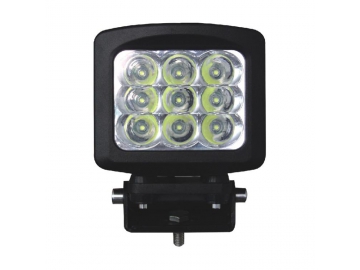 Farol auxiliar de LED quadrado de 5 pol. e 90W