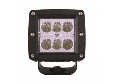 Farol auxiliar de LED cubo de 3 pol. e 18W