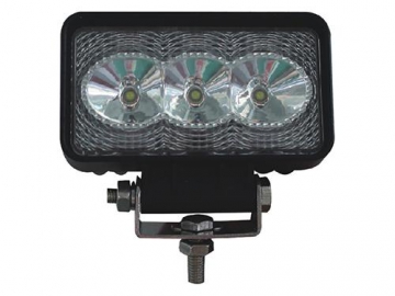 Farol auxiliar de LED retangular 9W
