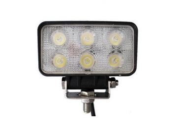 Farol auxiliar de LED retangular 18W