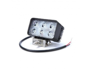Farol auxiliar de LED retangular 18W