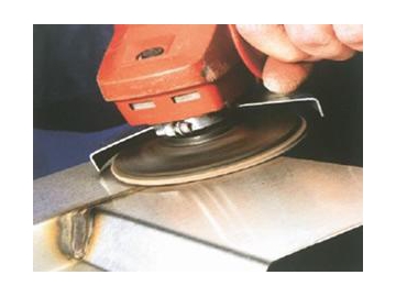 Discos lixa flap de feltro sintético para polimento