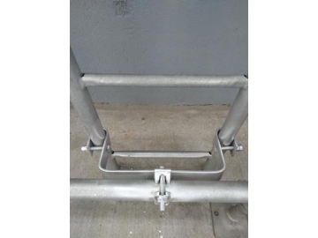 Escada para andaime fachadeiro e suporte de escada