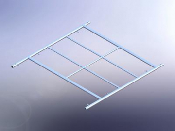 Estrutura dupla para andaime tubular de encaixar