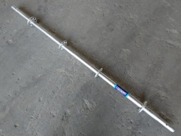 Escora para andaime multidirecional com escada modular QES