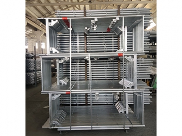 Sistema de estrutura de andaime Coronet