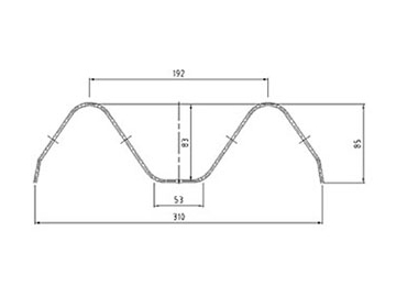 Máquina para fabricação de rails de auto estrada