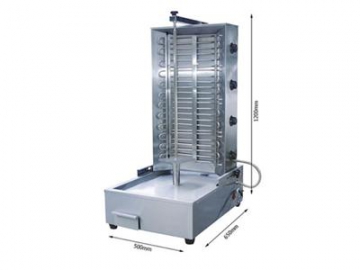Máquina de kebab elétrica
