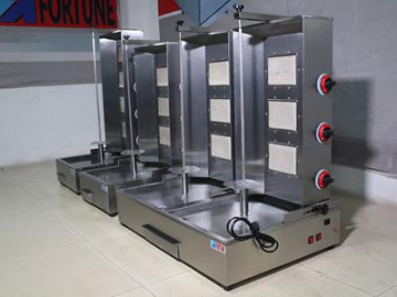 Máquina de kebab/Grelhador vertical rotativo