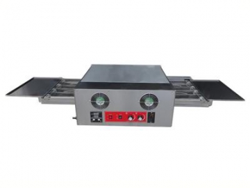 Forno de pizza elétrico com esteira