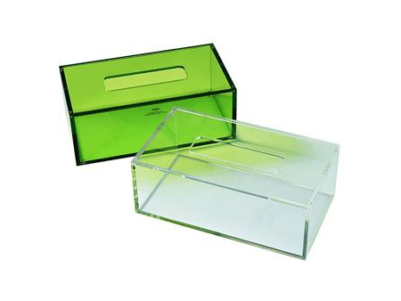 Caixa de acrílico para lenço de papel