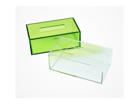 Caixa de acrílico para lenço de papel