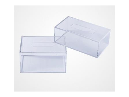 Caixa de acrílico para lenço de papel