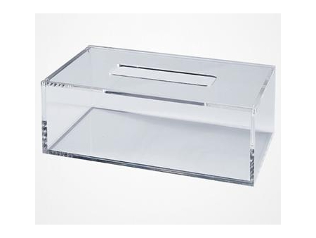 Caixa de acrílico para lenço de papel