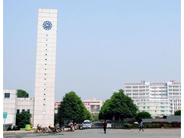 Relógio de torre de dupla face com controle remoto