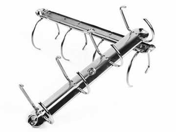 Garras para fichário, quatro argolas: comprimento total 290mm