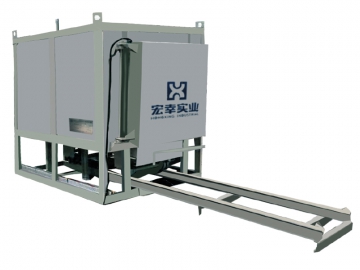 Forno de câmara para tratamento térmico