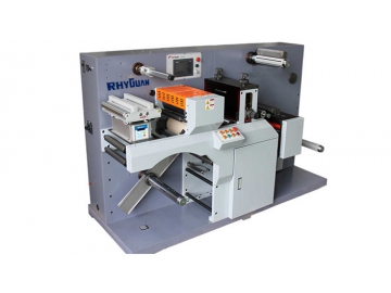 Máquina de corte e vinco rotativa com laminador a quente TOP-330R
