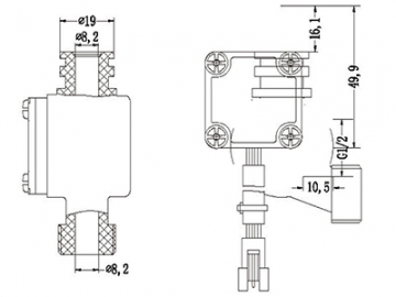 Sensor de fluxo de água