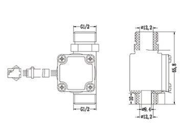 Sensor de fluxo de água