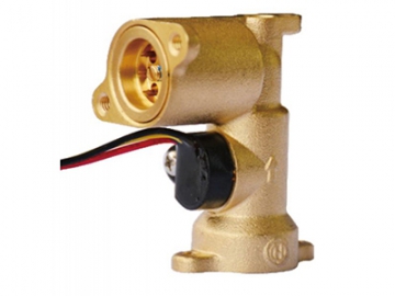 Sensor de fluxo da caldeira de liga com memória de forma