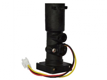 Sensor de fluxo da caldeira de liga com memória de forma