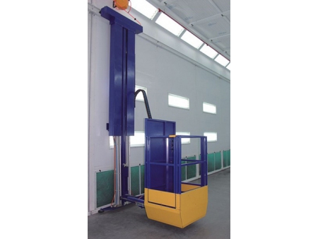 Elevadores para Cabines de Pintura, Elevadores Pneumáticos