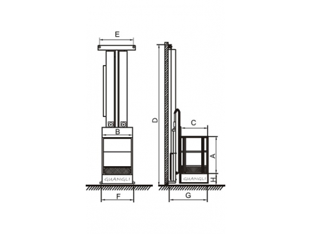 Elevadores para Cabines de Pintura, Elevadores Pneumáticos