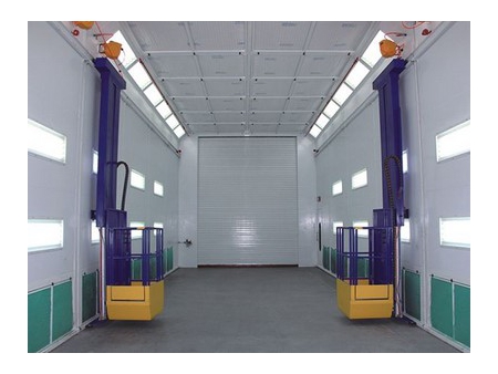 Elevadores para Cabines de Pintura, Elevadores Pneumáticos