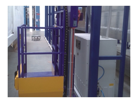Elevadores para Cabines de Pintura, Elevadores Pneumáticos