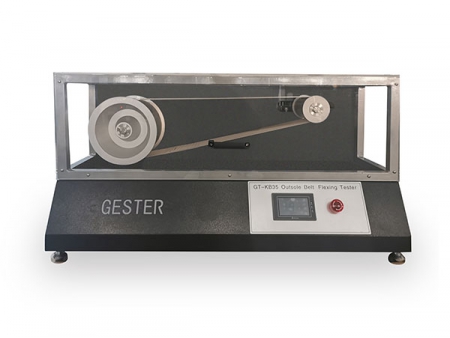 Máquina para determinação da resistência à flexão (ensaio para solados de calçado tipo correia)