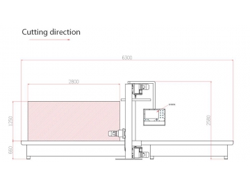 Máquina de corte de espuma CNC horizontal e vertical por contorno HV6