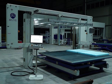 Máquina de corte de espuma CNC horizontal por contorno GH3