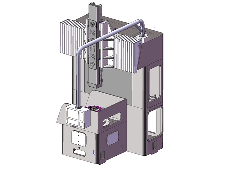 Tornos Verticais para Discos (tipo pórtico)