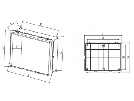 Caixas Plásticas para Montagem Electrónica SMC