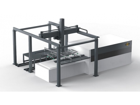 Célula flexível de corte a laser (com carregamento e descarregamento automáticos)