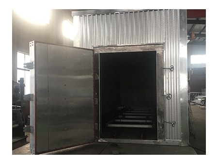 Estufas para tratamento térmico  (secagem de madeira e modificação térmica)