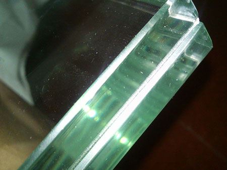 Vidro laminado transparente