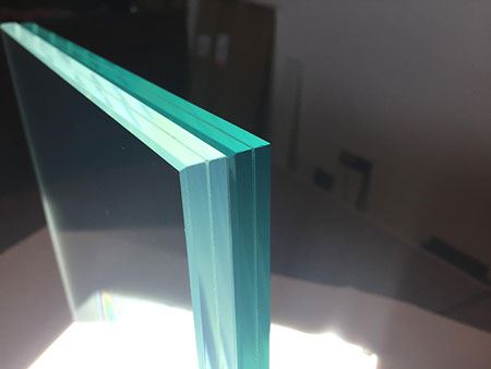 Vidro laminado transparente