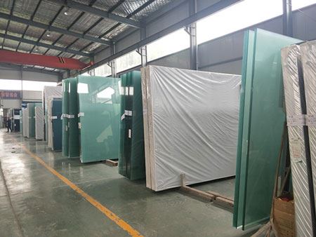 Vidro laminado transparente