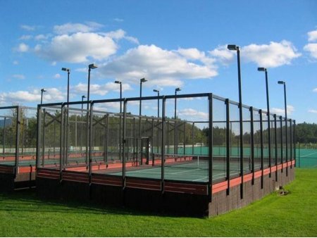 Vidro temperado para quadras esportivas (padel)