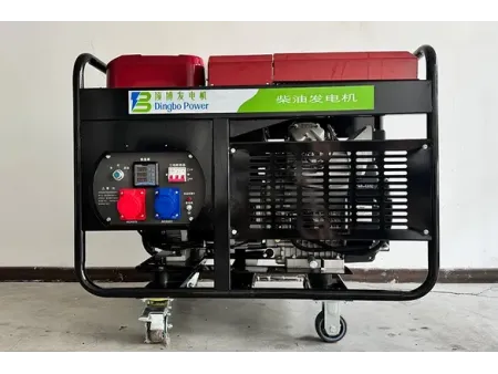 Geradores a Diesel com Estrutura Aberta e Refrigeração a Ar (2 Cilindros)