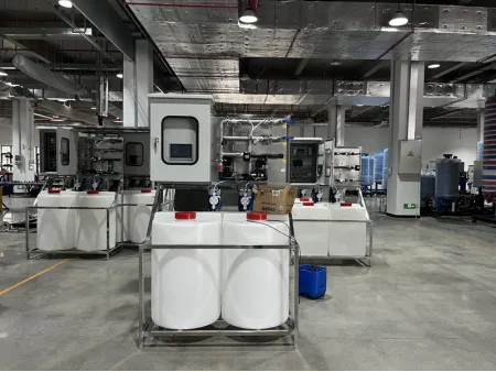 Sistema de dosagem automática de produtos químicos