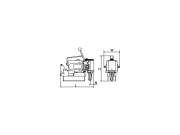 Furadeira magnética IS-LB30SW/40SW/50SW