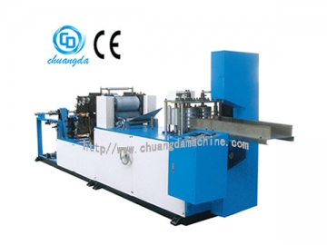 Máquina para fabricar guardanapos de papel CDH-200-400 (de duas cores)