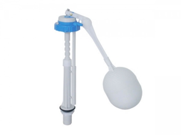 <strong>Válvula de enchimento</strong> <br/><small>(entrada no fundo)</small>