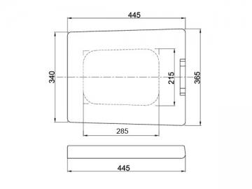 Assento de vaso sanitário <br/><small>(em UF)</small>